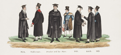 Cartoon from Gradus ad Cantabrigiam (1824) (Cam.c.824.80) 