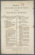 printed order re course of lectures on Materia Medica, 1747 (UA UP 1 (5)) 