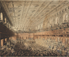 Celebrations in the Senate House to mark the installation of the Marquis of Camden as chancellor, 1834 (Views.x.2.85) 