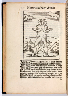Pierre Boaistuau, Certaine Secrete Wonders of Nature (1569)