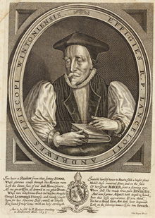 Engraving of Lancelot Andrewes