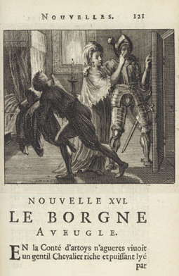 Each tale in Les cent nouvelles nouvelles (Amsterdam, 1701) carries a fine half-page engraving after designs by Romeyne de Hooghe