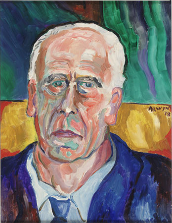 Self portrait of William Alwyn 