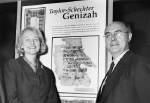 [Anne Campbell, MP, with Cambridge University Librarian Peter Fox]