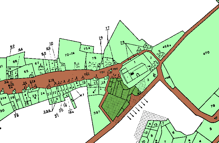 Street map of Earls Colne