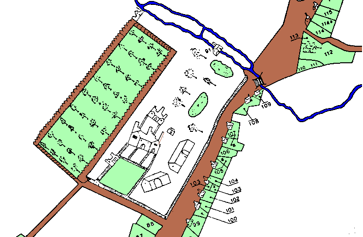 Street map of Earls Colne