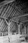 Interior of the barn